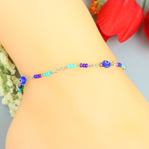 "Handmade Anklet – A Stylish Choice for Women, Thoughtful Gift Idea, EVCH1874 - Picture 2 of 10